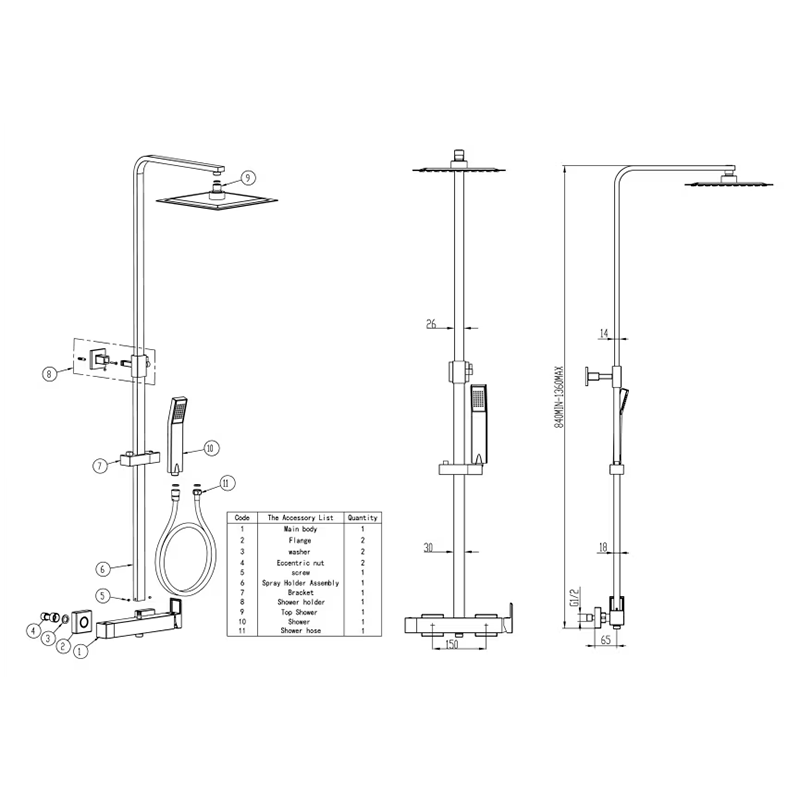 Inverter C Monomando | Kits de Ducha | GME - Imagen 5