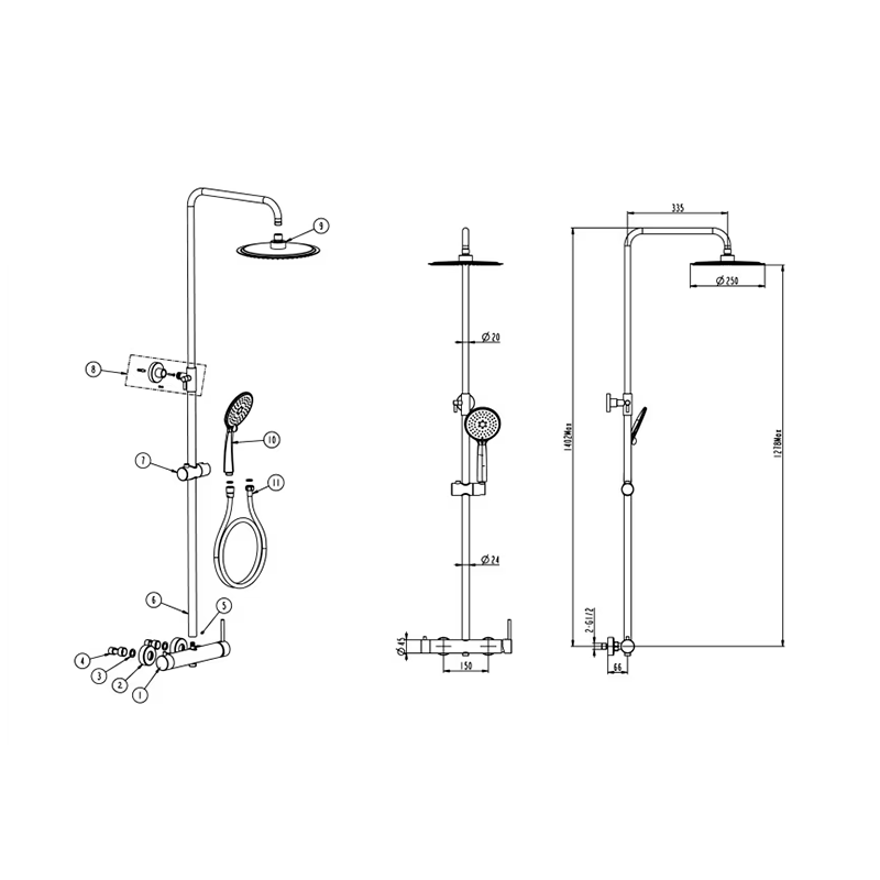 Inverter R Monomando | Kits de Ducha | GME - Imagen 8