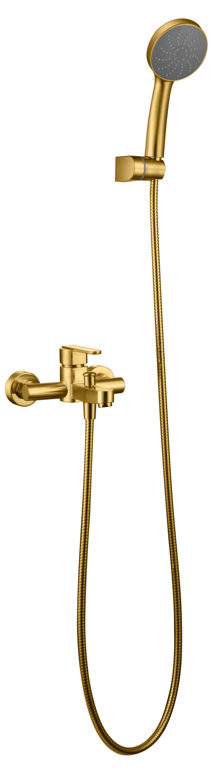 Grifería de baño y ducha monomando oro cepillado serie Roma IMEX