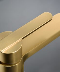 Alternative view of Grifería de baño y ducha monomando oro cepillado serie Roma IMEX