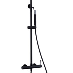 Alternative view of Barra de ducha monomando acabado Negro Mate serie Monza IMEX