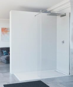 Mampara de Ducha AZABACHE Bambu F2/90P | OUTLET DEL BAÑO