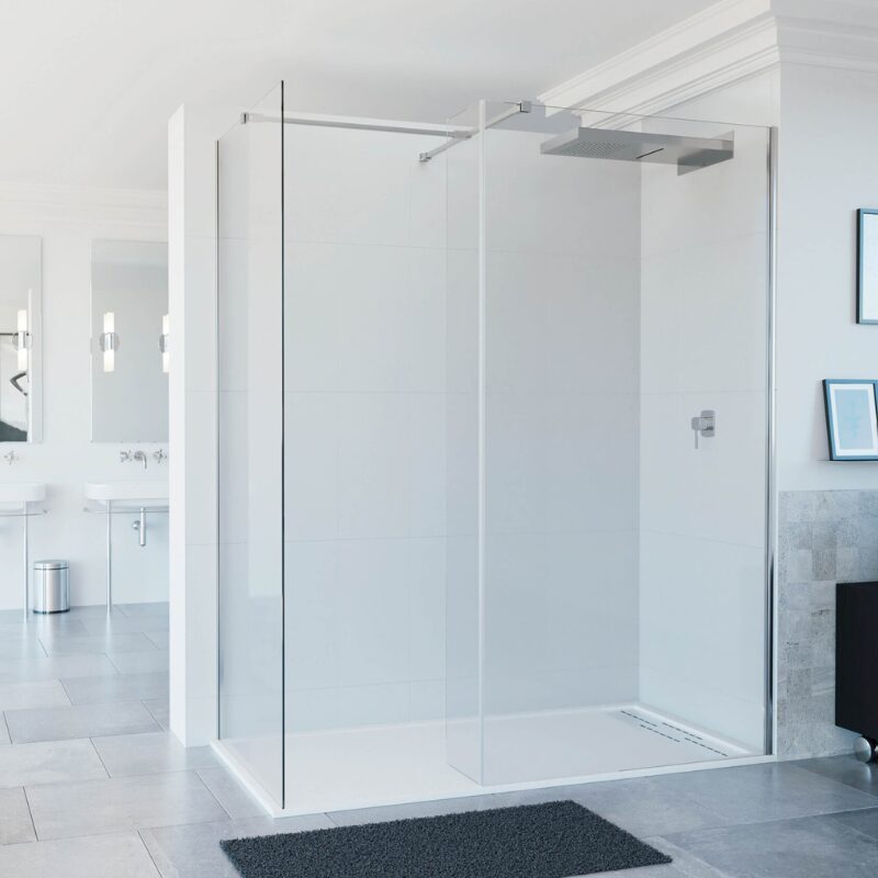 Mampara de Ducha AZABACHE Pigmalion AF3/90P | OUTLET DEL BAÑO